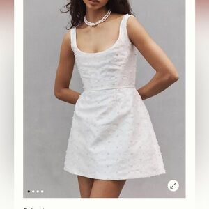 Watters Obsessed Scoop A-Line Mini Dress